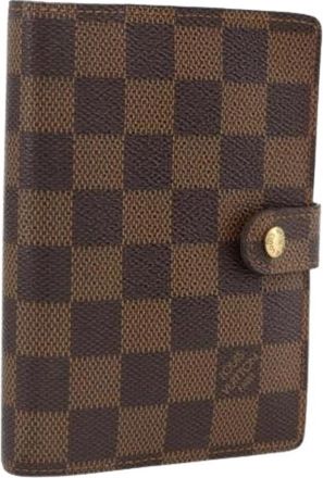 Louis Vuitton Pre-owned Day Planner Cover - Dames - Vintage Accessoires - Bruin - ONE Size - Vintage