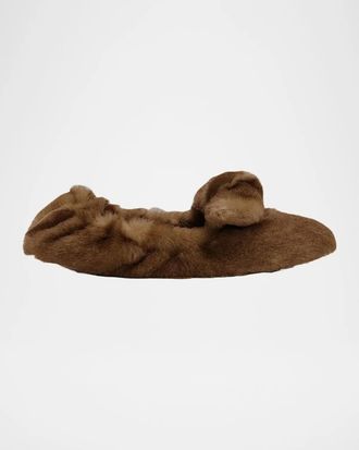 Zimmermann Carousel Leather Ballerina Flats