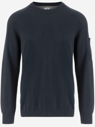 C.P. Company Cp Company Cotton Sweater With Logo