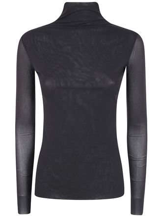 D.exterior D. EXTERIOR Sweater Turtleneck Tulle