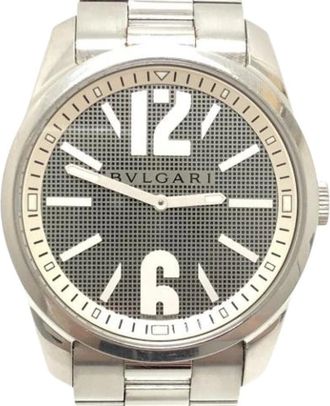 Bulgari Pre-owned Watches, male, Black, Size: ONE SIZE Pre-owned Vintage Wristwatch