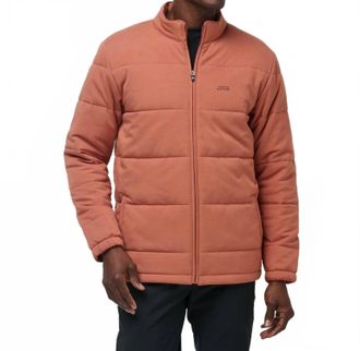 Travis Mathew Climate Drop Jacket In Heather Copper