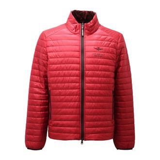 Aeronautica Licht Gewatteerde Jas Experimentele Vlucht Afdeling - Heren - Winterjassen - Rood - S - Nylon - Jassen