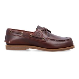 Timberland Sailor Shoes, female, Purple, Size: 9 1/2 US Classic 2-Eye Boat Shoe