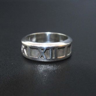 Tiffany & Co. Silver Silver 925 Band Ring (Pre-Owned)