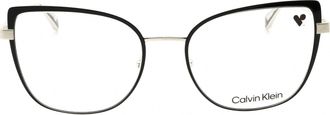 Calvin Klein CK22101 Metal Frame Eyeglasses - Black