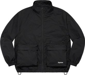 SUPREME Raglan Utility Jacket Black SUP-SS23-257