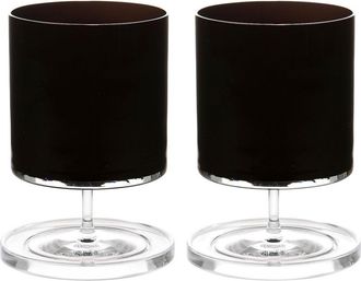 Kosta Boda Orrefors By Karl Lagerfeld Set Of 2 All Purpose Glasses