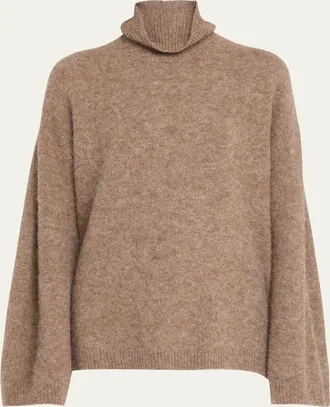 Sea New York Mallory Combo Turtleneck Sweater