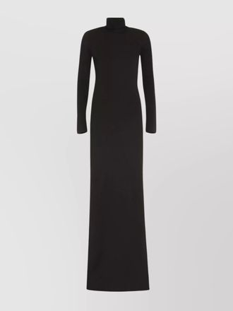 Saint Laurent wool cutout gown