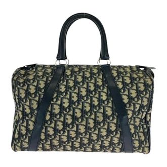 Dior Pre-owned Handbags, female, Multicolor, Size: ONE SIZE Pre-owned Canvas Handbag