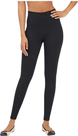 Spanx Ponte Leggings Womens Pajama Black : 2X - Regular, Nylon/Polyester/Rayon