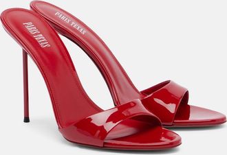 PARIS TEXAS Lidia patent leather mules