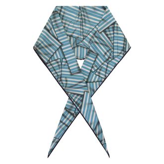 Ermenegildo Zegna Silky Scarves, male, Multicolor, Size: ONE SIZE Scarf with pointed profile