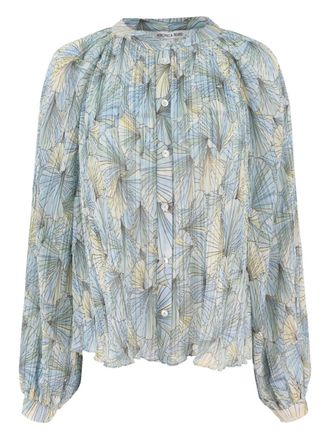 Veronica Beard Blouse met bloemenprint - Blauw