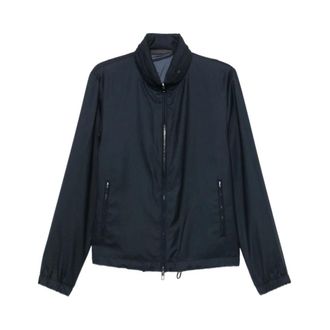 Giorgio Armani Icon Blouson - Heren - Zomerjassen - Blauw - M - Kasjmier - Jassen