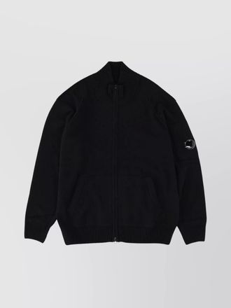 C.P. Company ribbed knit sweater pockets