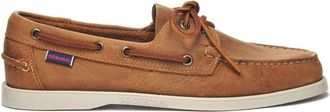 Sebago Klassieke Bruine Boot Schoenen - Heren - Bootschoenen - Bruin - 41 EU - Leer - Schoenen
