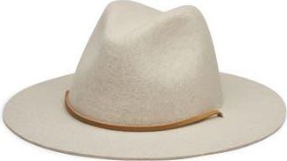 Wyeth Nyc Wool Fedora Hat in Smoke Marle at Nordstrom Rack