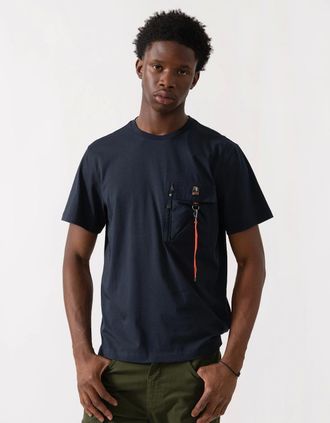Parajumpers Mens Parajumpers Mojave Mens T-Shirt - Blue Navy 316 - Black - Size: 38