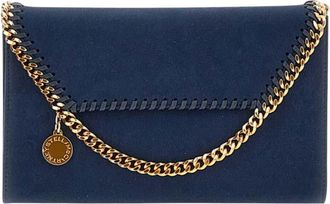 Stella McCartney Blue Falabella Small Crossbody Bag