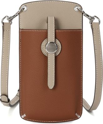 Tiffany & Fred Grained Leather Phone Bag