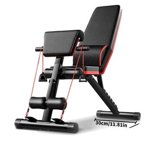 OEM Panca Per Pesi, Schienale Regolabile, Design Multifunzionale, Nera