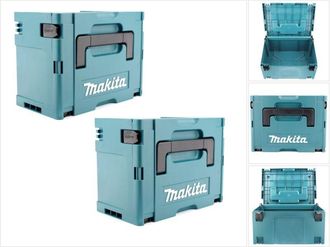 No Brand Makita Set 2x Malet&iacute;n De Transporte Makpac Tipo 3