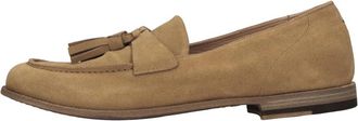 Pantanetti Su&egrave;de Loafers - Dames - Loafers - Geel - 38 1/2 EU - Su&egrave;de - Schoenen