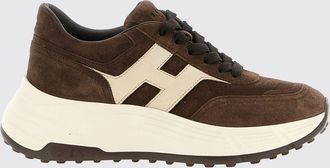Hogan Sneaker H669 in pelle di vitello e suede con suola chunky