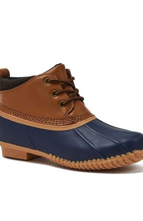 Lands End Waterproof Ankle Duck Boots in Hazelnut at Nordstrom, Size 11