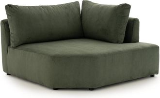 La Redoute Interieurs Moduleerbare hoekbank ribfluweel, Monica