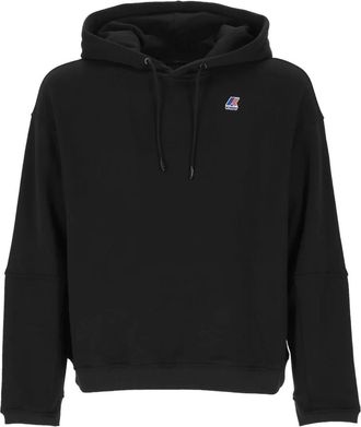 K-Way Maglione con cappuccio - Nero
