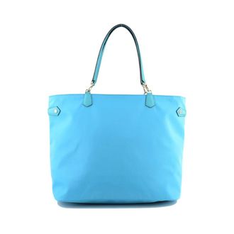 Pourchet Tassen, Dames, Blauw, ONE Size, Leer, Daily Schoudertas