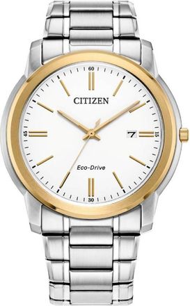 Citizen Eco-Drive White Dial Mens Watch AW1219-53A