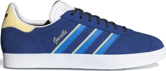 adidas Gazelle striped sneakers - women - Suede/Rubber - 6.5 - Blue