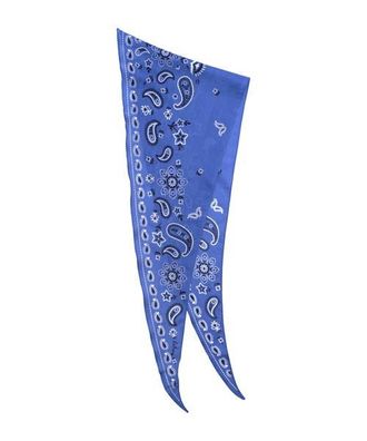 Echo Bandana Triangle Scarf in Ultramarine at Nordstrom