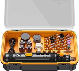 OEM Herramienta Rotativa Inal&aacute;mbrica Peque&ntilde;a, 3 Velocidades, Carga Usb, Herramienta Rotativa Multifuncional, Alimentaci&oacute;n De 3,7 V