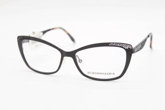 Bcbgmaxazria Womens Beatriz Cat Eye Eyeglasses In Black