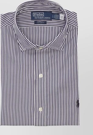 Ralph Lauren striped pattern button-down collar shirt