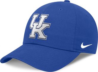 Nike Kentucky Classic Club Nike Mens College Adjustable Hat in Blue | NC014EVNKY-HAP