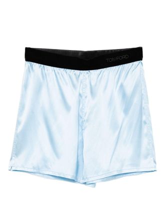 Tom Ford Womens Silk Pajama Shorts