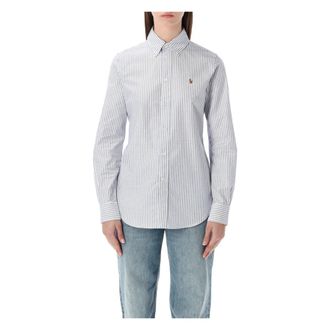 Polo Ralph Lauren Dames, Blouses & Shirts, Wit, Maat: XS Katoen
