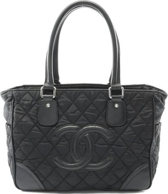 Chanel 2005-2006 Paris New York Line tote bag - Black