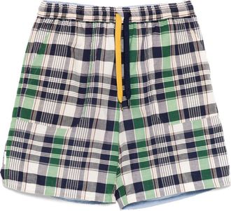 Aspesi Omkeerbare bermuda shorts - Blauw