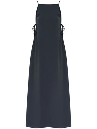 Emporio Armani Maxi-jurk met bandje - Blauw