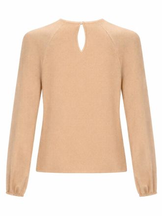 Fabiana Filippi Viscose-Acetate Blend Blouse - Beige