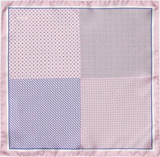 Eton Men & apos;s Four-Sided Silk Pocket Square