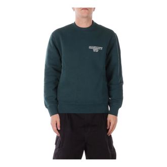Carhartt Work in Progress Maglione Nero con Logo Frontale - - Sweatshirts & Hoodies - Uomo - Verde - S