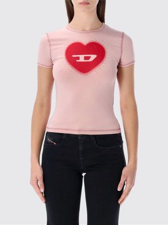 Diesel T-Shirt DIESEL Woman color Pink